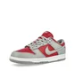 Кроссовки унисекс Nike Dunk Low Grey/Red FQ6965-600