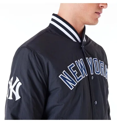 Бомбер мужской NEW ERA Wordmark Bomber Nyy Blue 60564762