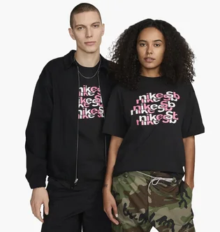 Футболка унисекс Nike Sb Tee Oc Repeat Brd Black FV3494-010