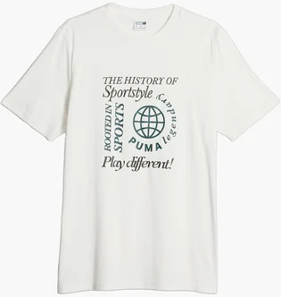 Футболка чоловіча Puma Legacy Graphic Tee White 622735-65