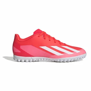 Сороконіжки унісекс Adidas X Crazyfast Club Turf Soccer Shoes Red IF0724