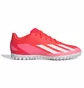 Сороконожки унисекс Adidas X Crazyfast Club Turf Soccer Shoes Red IF0724
