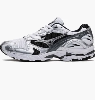 Кросівки чоловічі Mizuno Wave Rider 10 White/Metallic D1GA210405
