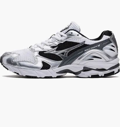 Кросівки чоловічі Mizuno Wave Rider 10 White/Metallic D1GA210405