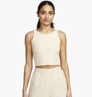 Майка женская Nike W Ny Df Luxe Crop Tanv Beige DV9171-126