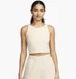 Майка женская Nike W Ny Df Luxe Crop Tanv Beige DV9171-126