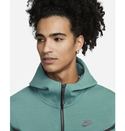 Толстовка чоловіча Nike Nsw Tch Flc Hoodie Fz Wr Turquoise Cu4489-381