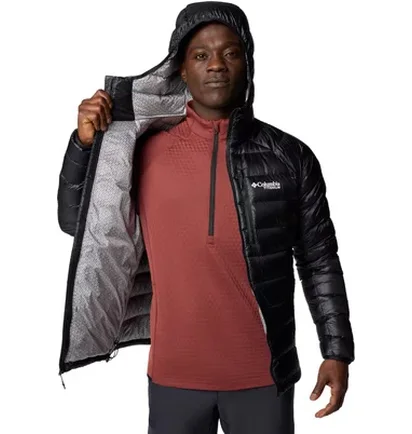 Куртка чоловіча Columbia Arctic Crest Down Hooded Black 2088774010