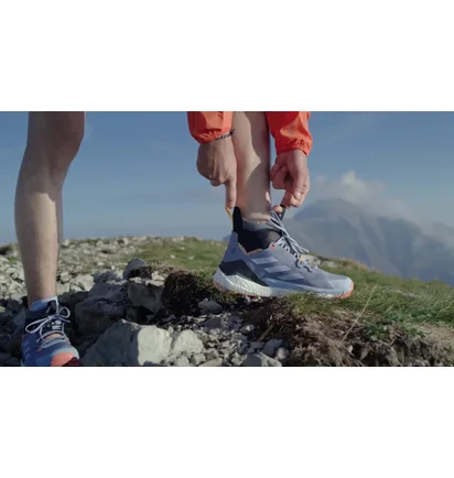 Кроссовки унисекс Adidas Terrex Free Hiker 2.0 Hiking Shoes Violet HQ8398