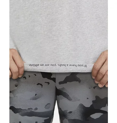 Футболка мужская Nike Dfc Tee Sw Training Grey CZ7989-063