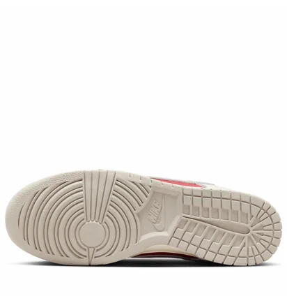 Кроссовки мужские Nike Dunk Low Retro Beige/Red HJ9093-030