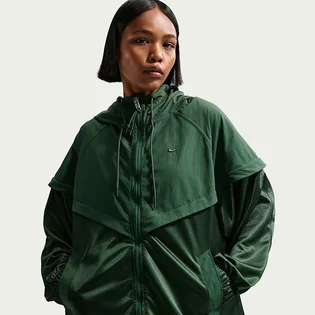 Толстовка жіноча Nike W Nsw Os Hooded Wr Jkt Mod Green IF0270-323