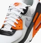 Кроссовки женские Nike Air Max 90 White/Orange DH8010-108