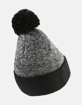 Шапка детская Nike Y Nk Utility Beanie Pom Black/Grey Dm8451-010