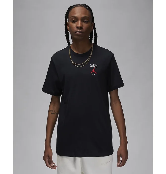 ᐉ Футболка мужская Air Jordan T-Shirt Paris Black HF1440-010
