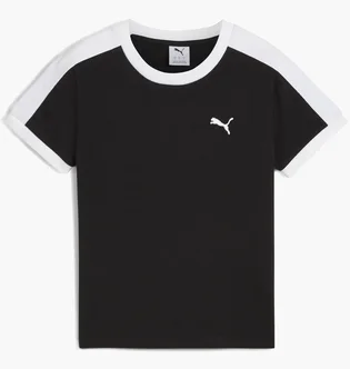 Футболка жіноча Puma T7 Slim Black 632129-01