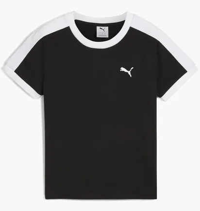 Футболка жіноча Puma T7 Slim Black 632129-01