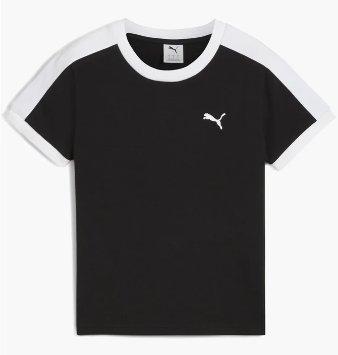 Футболка жіноча Puma T7 Slim Black 632129-01