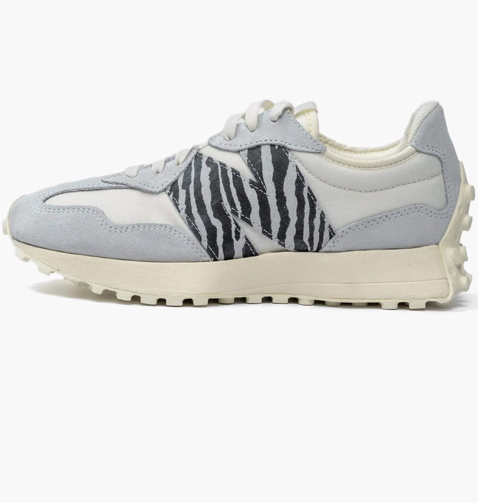 ᐉ Кроссовки мужские New Balance 327 Zebra Pastel White/Light Blue