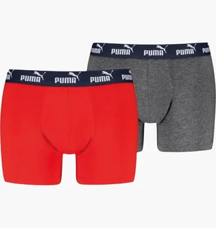 Труси чоловічі Puma Everyday (2 шт) Red/Grey 701232894-003