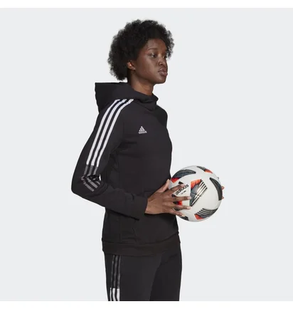 Кофта женская Adidas Tiro 21 Sweat Hoodie Black Gm7329