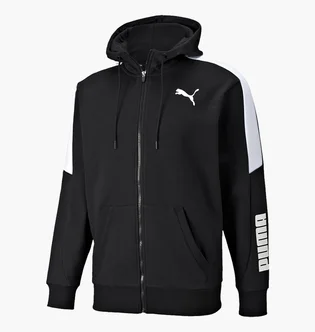 Толстовка мужская Puma Modern Sports Fz Black 589479 01