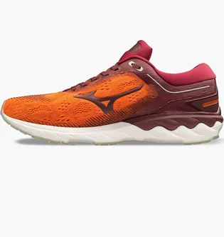 Кроссовки мужские Mizuno Wave Skyrise Orange/Bordo J1GC200965