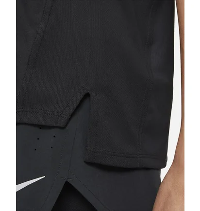Футболка женская Nike Dri-Fit Race Czarna Black DD5927-010