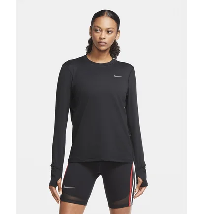 Лонгслив женский Nike Womens Running Crew Black Cu3277-010