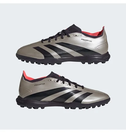 Сороконожки унисекс Adidas Predator League Turf Soccer Shoes Metallic IF6376