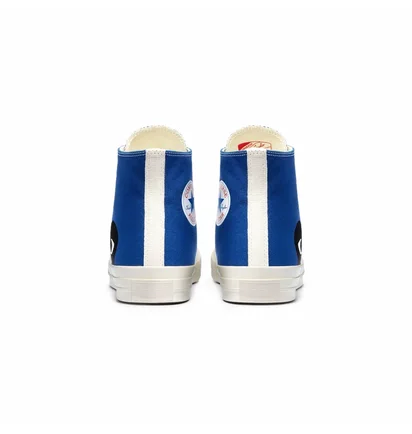 Кеды мужские Comme des Garcons Play X Chuck 70 Hi Shoes Blue 171846C