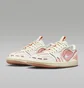 Кросівки жіночі Air Jordan 1 Low White/Pink HQ2186-180