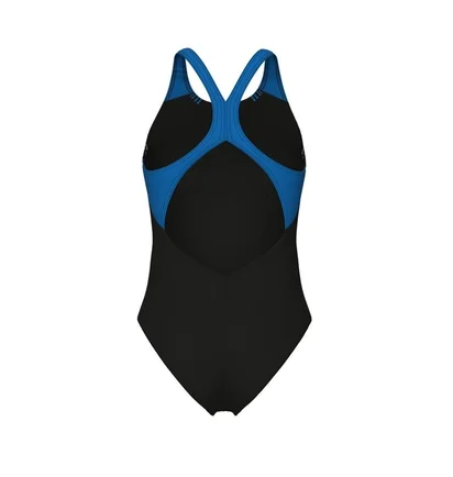 Купальник женский Arena Clear Lines Swimsuit V Back Lb Black 010255-580