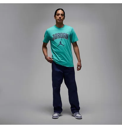 Футболка мужская Air Jordan J City 88 Ss Crew Turquoise HQ0009-392