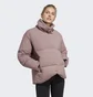 Куртка жіноча Adidas Big Baffle Down Jacket Brown Hn9936
