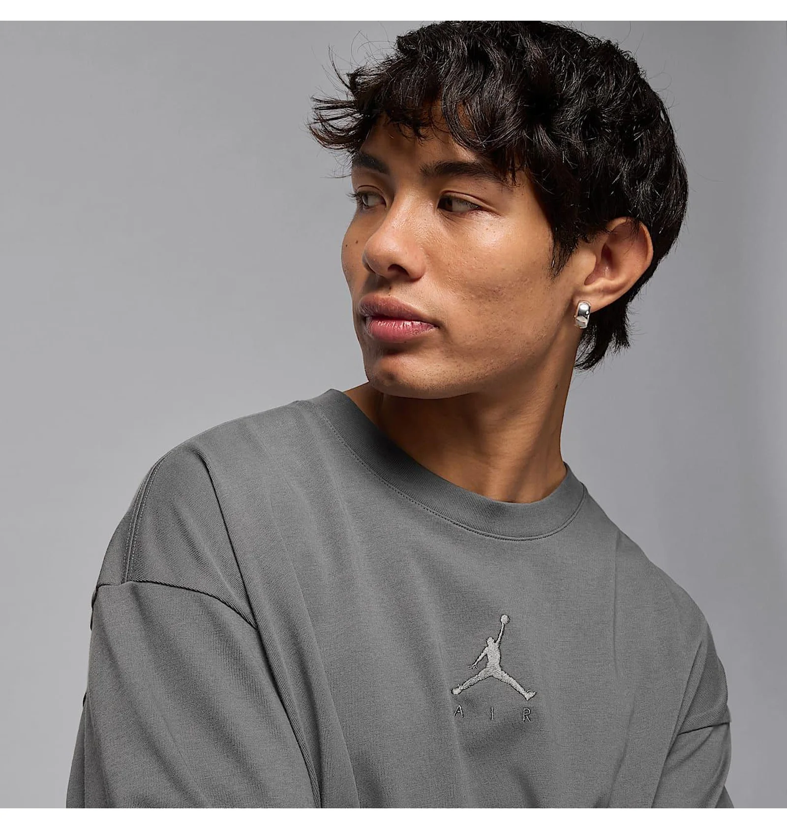 ᐉ Футболка мужская Air Jordan Ovsz Ss Crew Grey IB7345-068