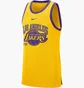 Майка мужская Nike Los Angeles Lakers Yellow DB1276-728
