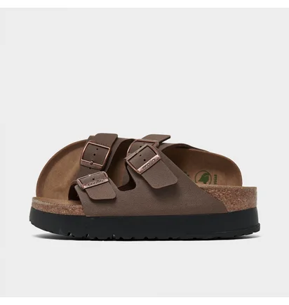 Тапочки унісекс BIRKENSTOCK Arizona Flex Birko-Flor Platform Sandals Brown 1027417