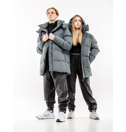 Парка унісекс Rains Jackets Grey 1524-SLATE