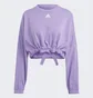 Футболка жіноча Adidas Dance Crop Versatile Sweatshirt Violet IC6685