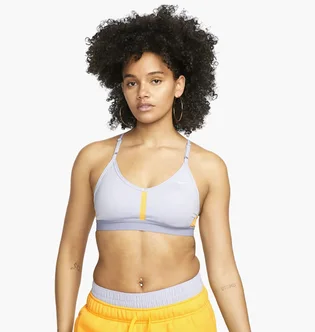 Топ женский Nike Indy Bra V-Neck Violet CZ4456-536