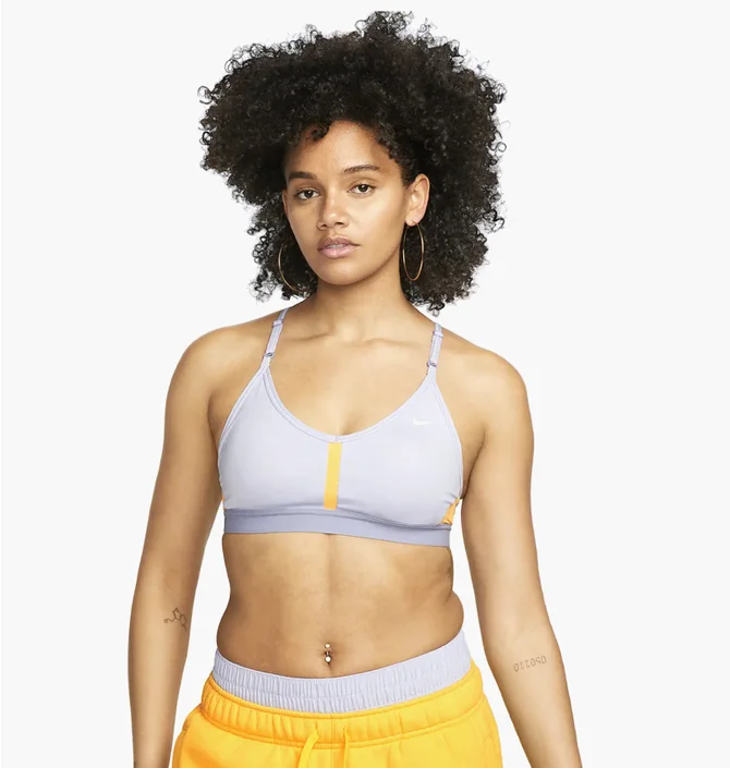 Топ женский Nike Indy Bra V-Neck Violet CZ4456-536