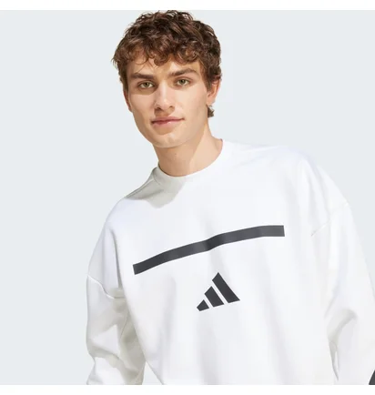 Світшот чоловічий Adidas New Z.N.E. Sweatshirt White JF2451