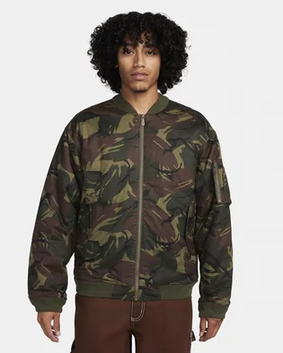 Куртка мужская Nike Life Woven Ma1 Flight Jacket Olive FB7591-222