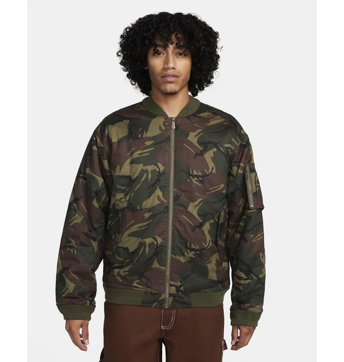 ᐉ Куртка мужская Nike Life Woven Ma1 Flight Jacket Olive FB7591