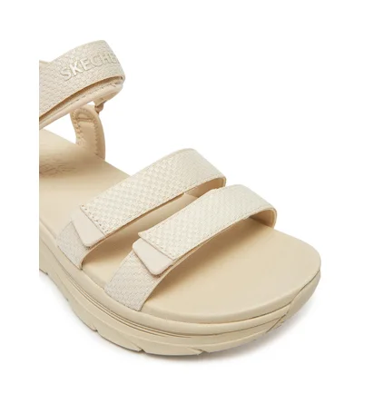 Сандали женские Skechers DLux Walker-Going-Out Vibes Beige 119828-NAT