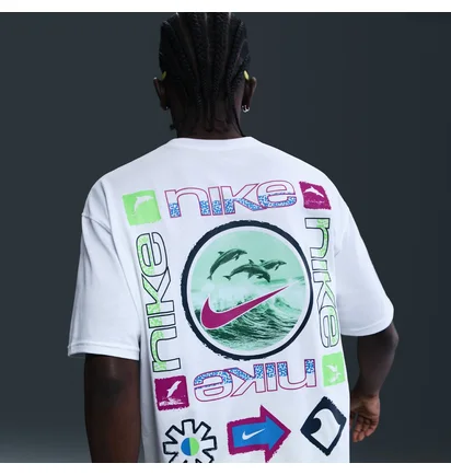 Футболка мужская Nike U Nsw Tee M90 Oc Brandrif Lbr White HJ0762-100