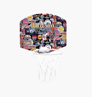 Навісне баскетбольне міні-кільце Wilson Nba Team Retro Multi WZ6017301