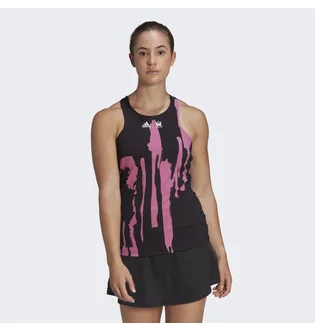 Майка женская Adidas Thebe Magugu Tennis New York Y-Back Tank Top Black Ht4234