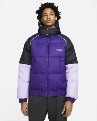 Куртка мужская Nike Lebron MenS Down Basketball Jacket Violet/Black DQ6140-547